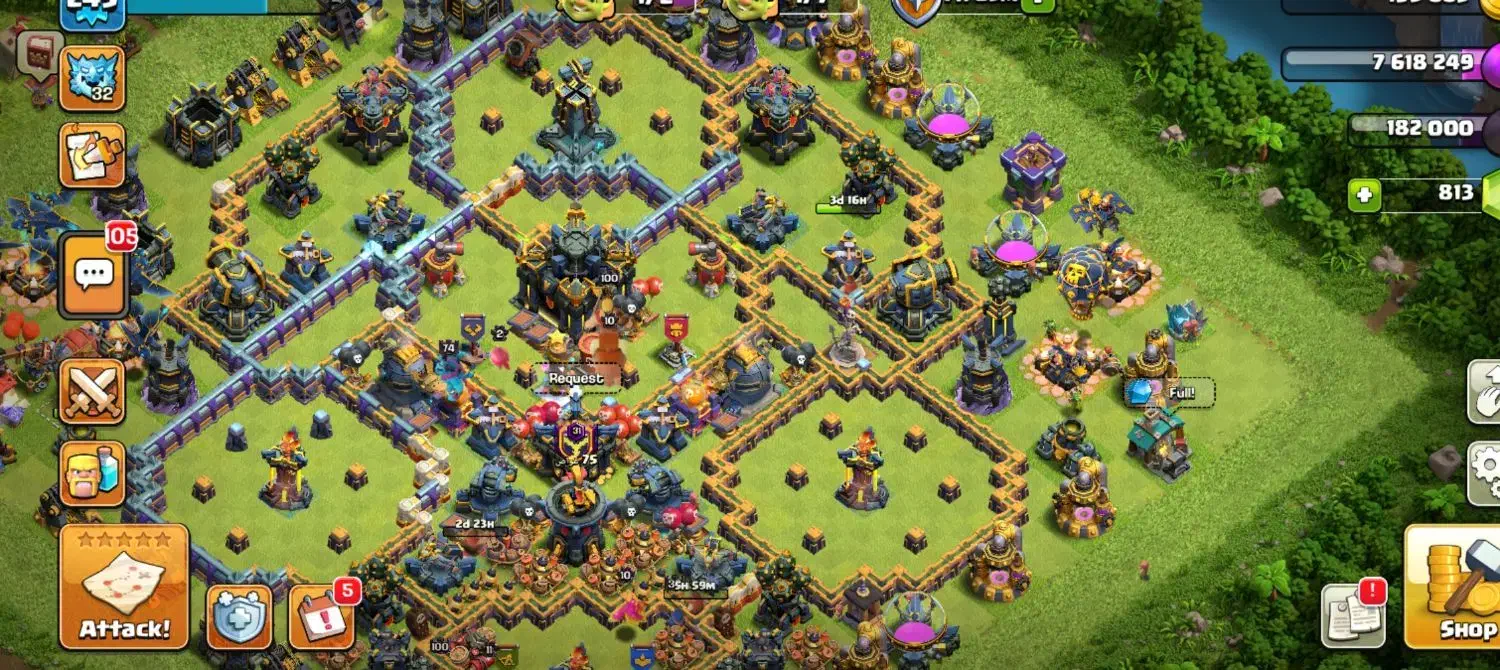 6تا اکانت بازی کلش.نیم مکس به قیمت عالی|کنسول، بازی ویدئویی و آنلاین|شاهین‌شهر, شهرک گلدیس|دیوار