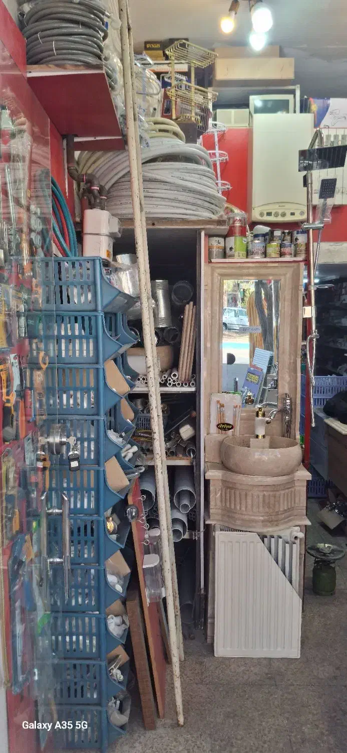 واگذاری وسایل مغازه تاسیساتی|مصالح و تجهیزات ساختمان|تبریز, |دیوار