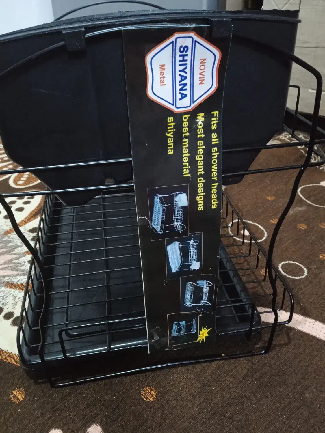 وسایل اشپزخونه نونو|آب‌چکان و نظم‌دهنده ظروف|قم, ولیعصر|دیوار