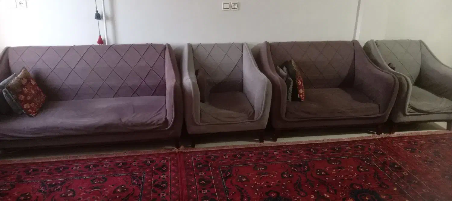 مبل دسته دوم اسکلت نراد|مبلمان خانگی و میز عسلی|لنگرود, |دیوار