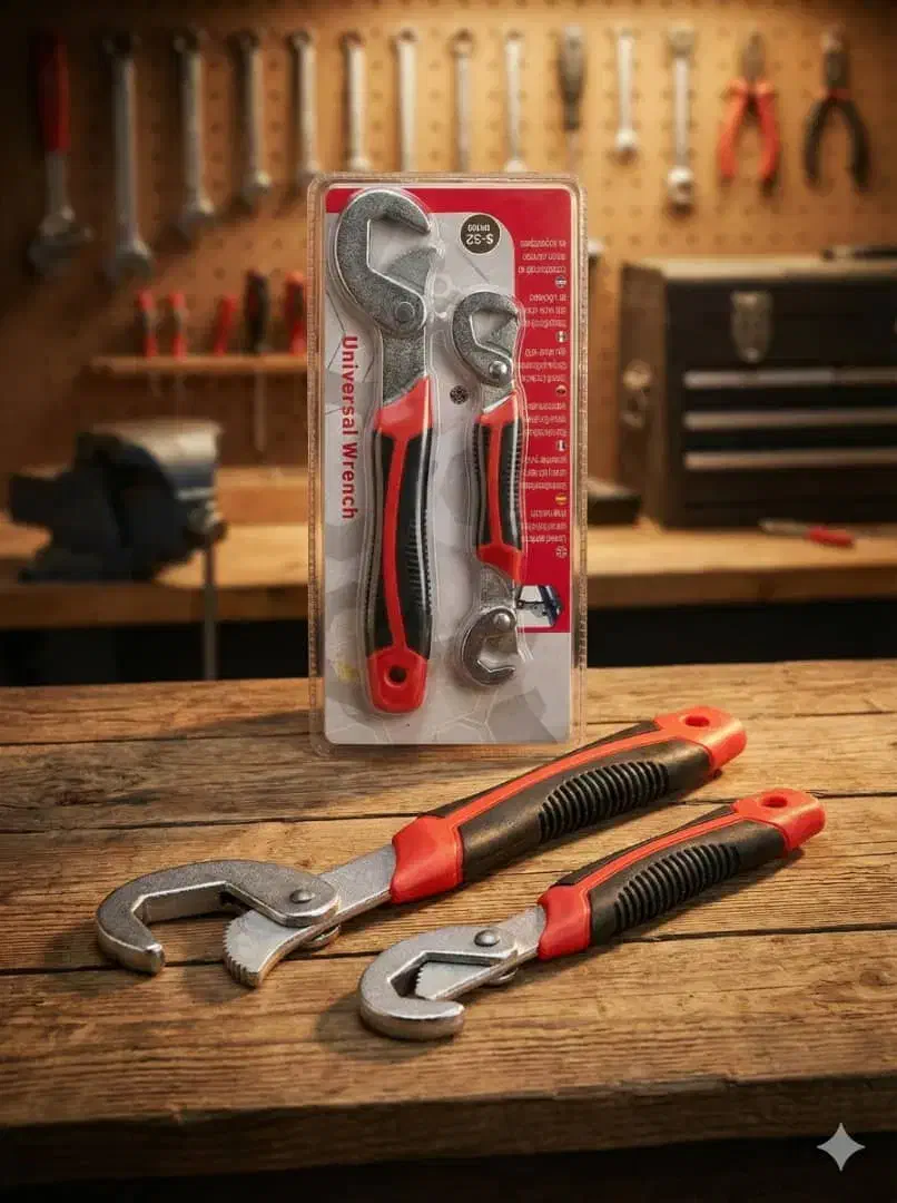 آچار همه کاره دو عددی|ابزارآلات|بندر انزلی, لیچارگی حسن رود|دیوار