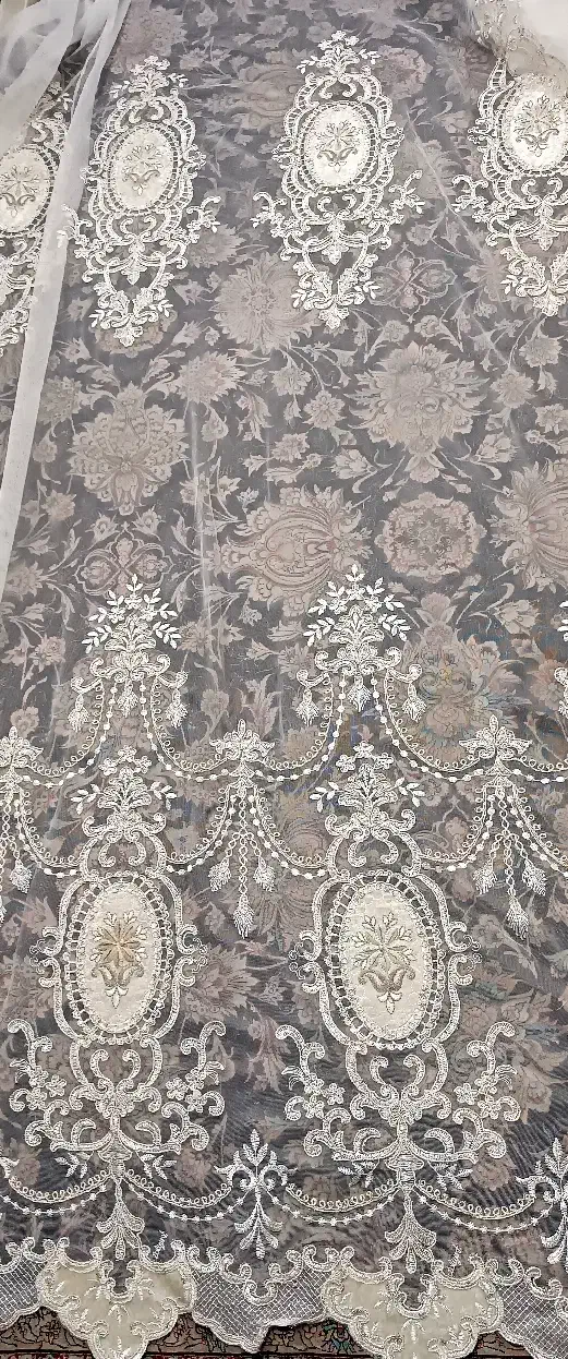 پرده های گل برجسته|حراج|تهران, بلورسازی|دیوار