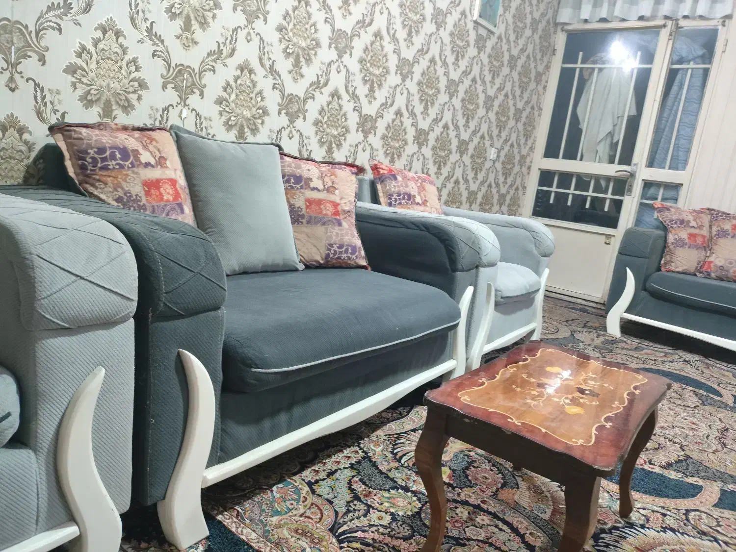 مبل راحتی 7 نفره|مبلمان خانگی و میز عسلی|گلبهار, شهر جدید گلبهار|دیوار