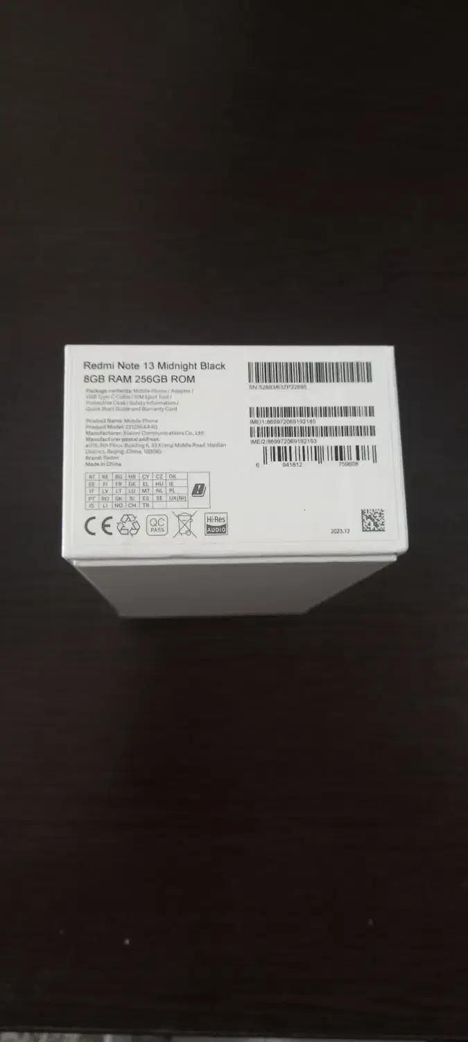 فروش اینترنتی گوشی شیائومی نوت 13 5G در حد نو|موبایل|تهران, سوهانک|دیوار