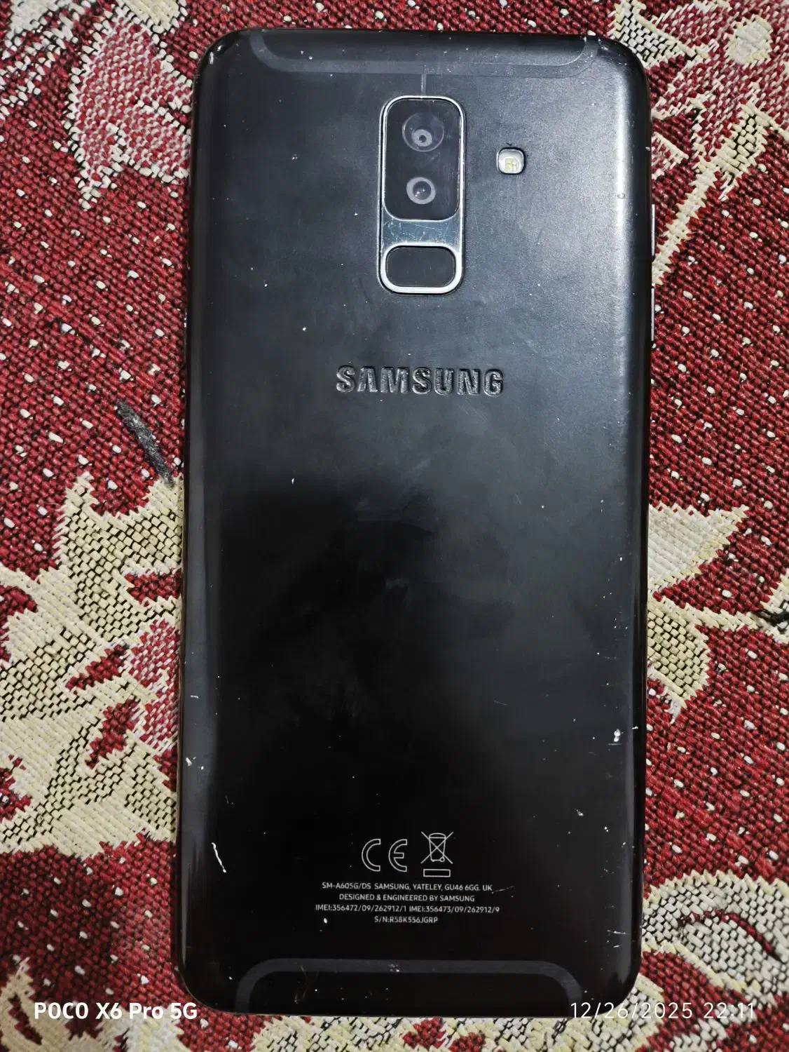 سامسونگ +A6|موبایل|مشهد, پنجتن|دیوار