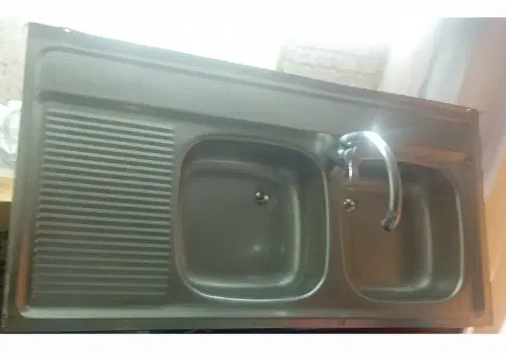 سینک طرفشویی|آب‌چکان و نظم‌دهنده ظروف|تهران, جیحون|دیوار