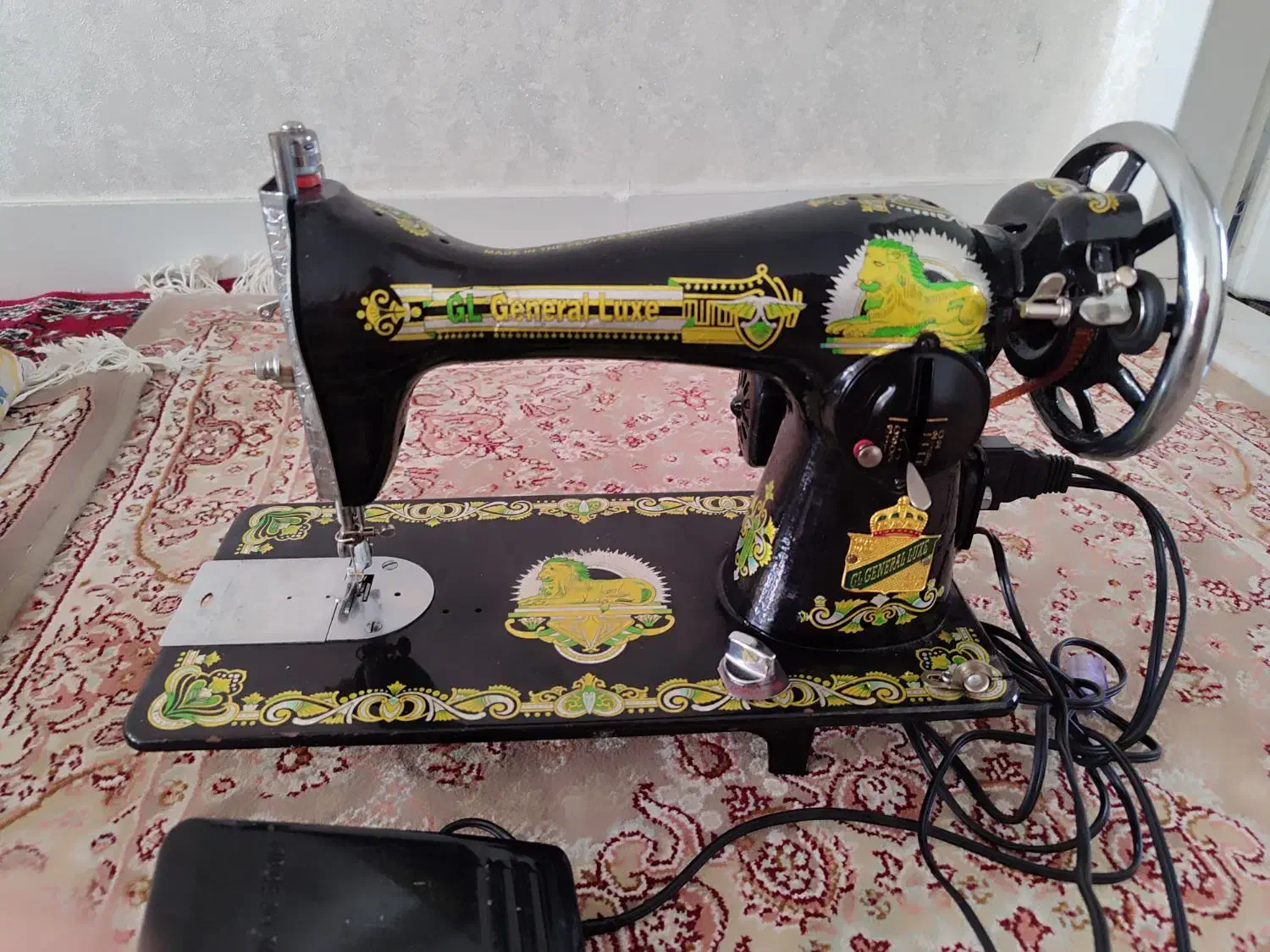 چرخ خیاطی جنران نو|چرخ خیاطی و ریسندگی|نهاوند, |دیوار