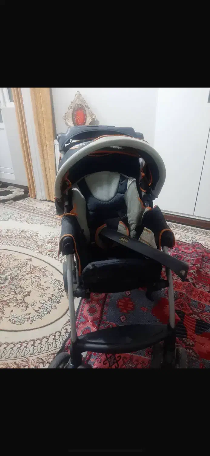 کالسکه ، کریر، مارک چیکو تخت و پارک بازی کودک|کالسکه و لوازم جانبی|شیراز, شهرک ولیعصر|دیوار