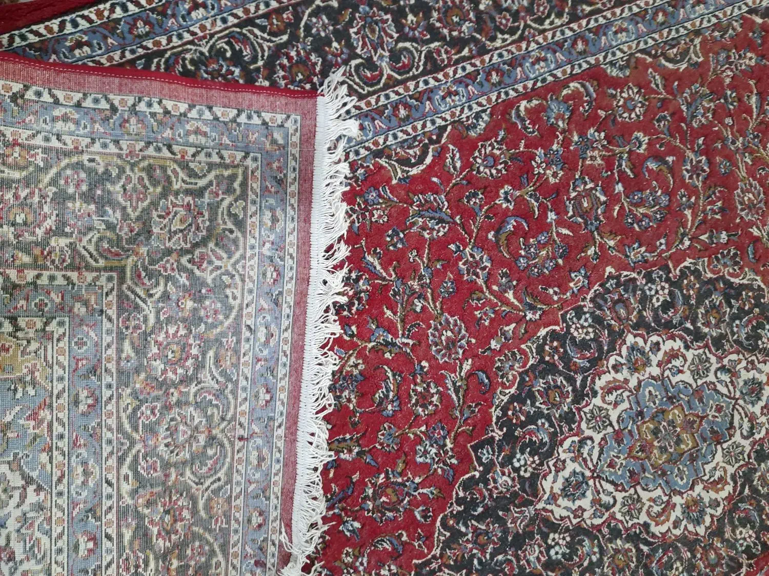 یک جفت فرش ۶ متری و یک عدد کناره|فرش|قم, زنبیل آباد|دیوار