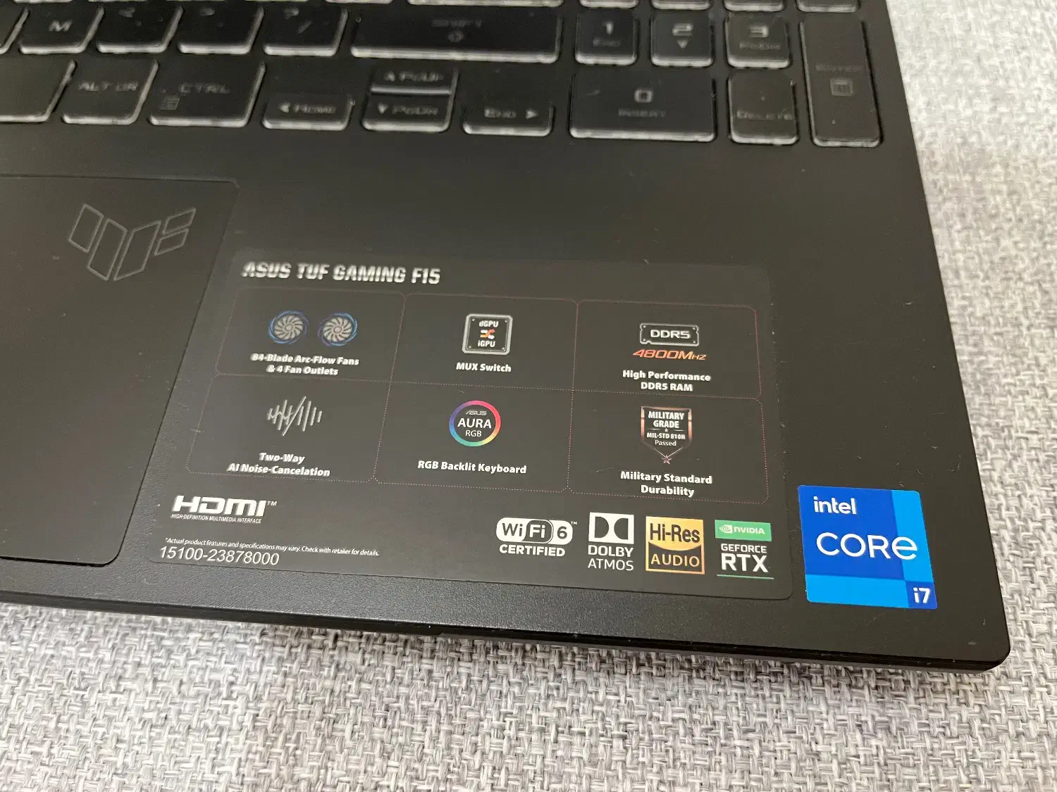 لپتاپ گیمینگ ایسوس سری TUF|رایانه همراه|تهران, دروس|دیوار