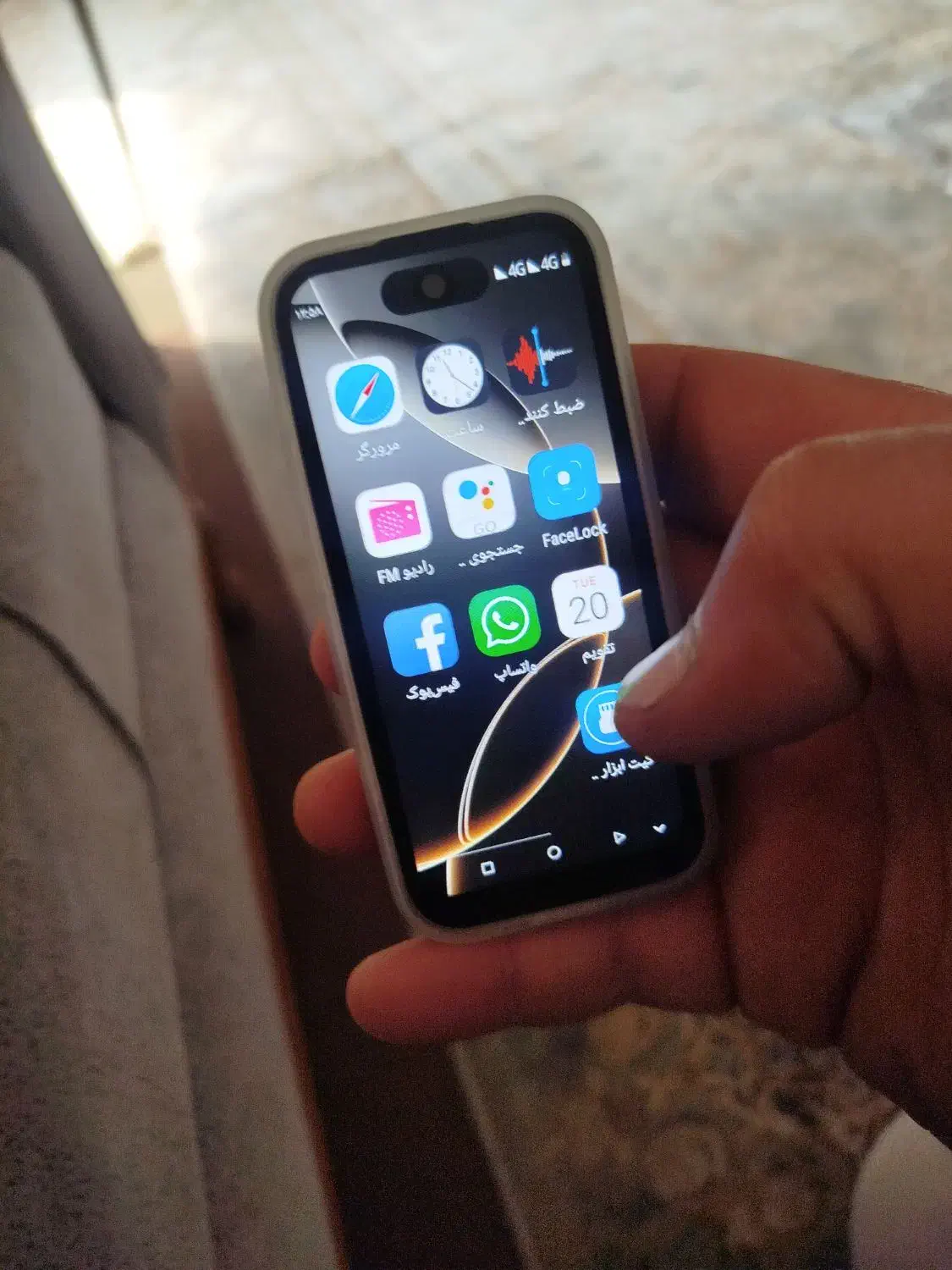 مینی آیفن اندازه کارت بانکی16|موبایل|آستارا, |دیوار