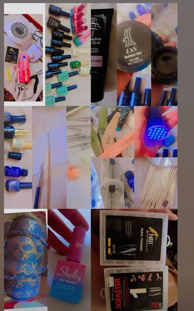 لوازم کاشت ناخن|آرایشی، بهداشتی، درمانی|تایباد, |دیوار