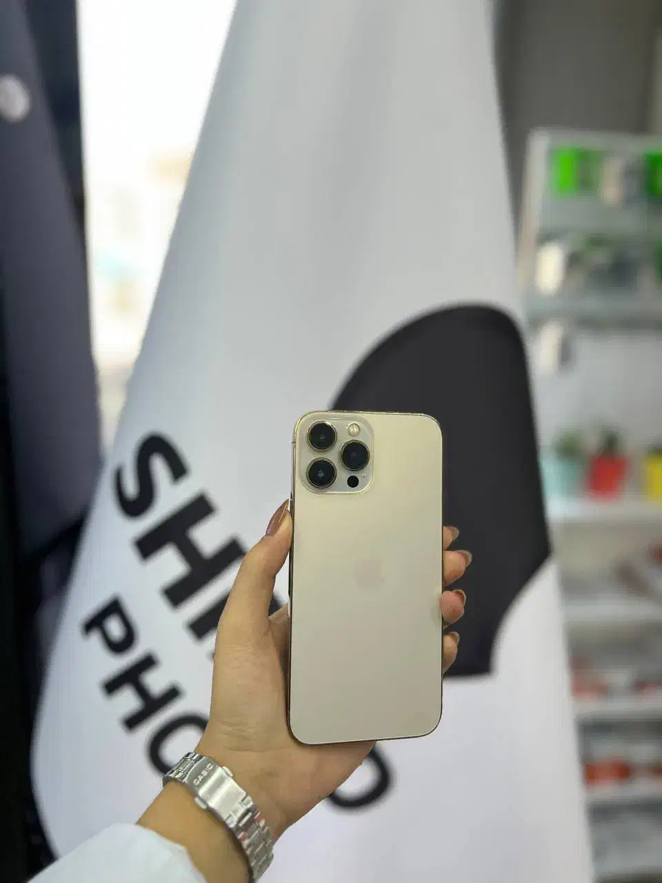 آیفون ۱۳ پرومکس طلایی/256|موبایل|زنجان, |دیوار