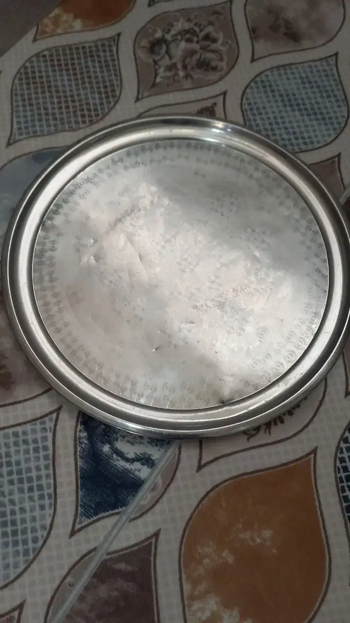 دو عدد سینی استیل|ظروف سرو و پذیرایی|قم, مهدیه|دیوار