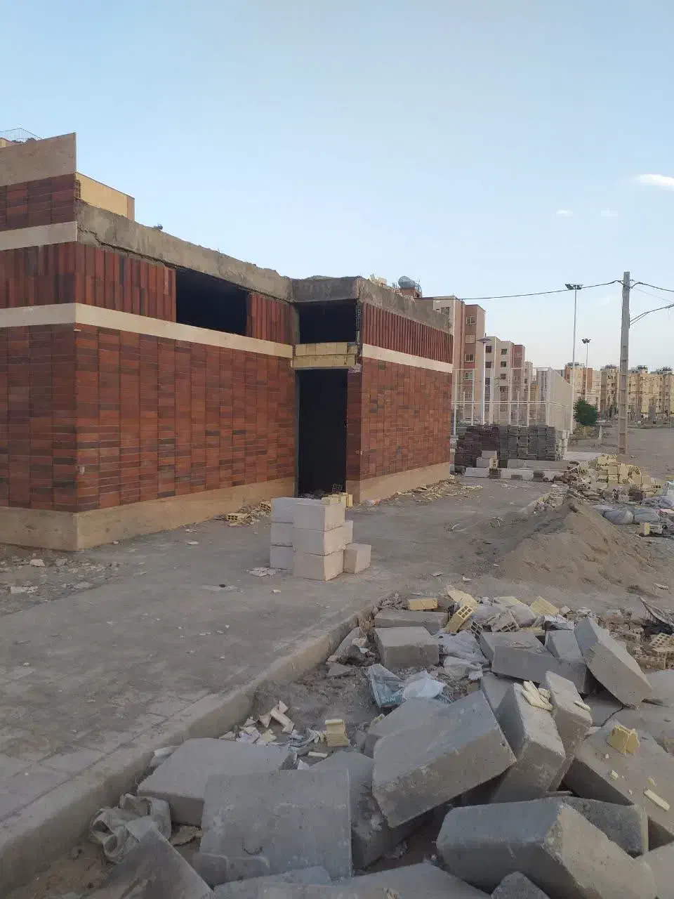 سنگ کاری نما اجر نما کاری|خدمات پیشه و مهارت|گلپایگان, |دیوار