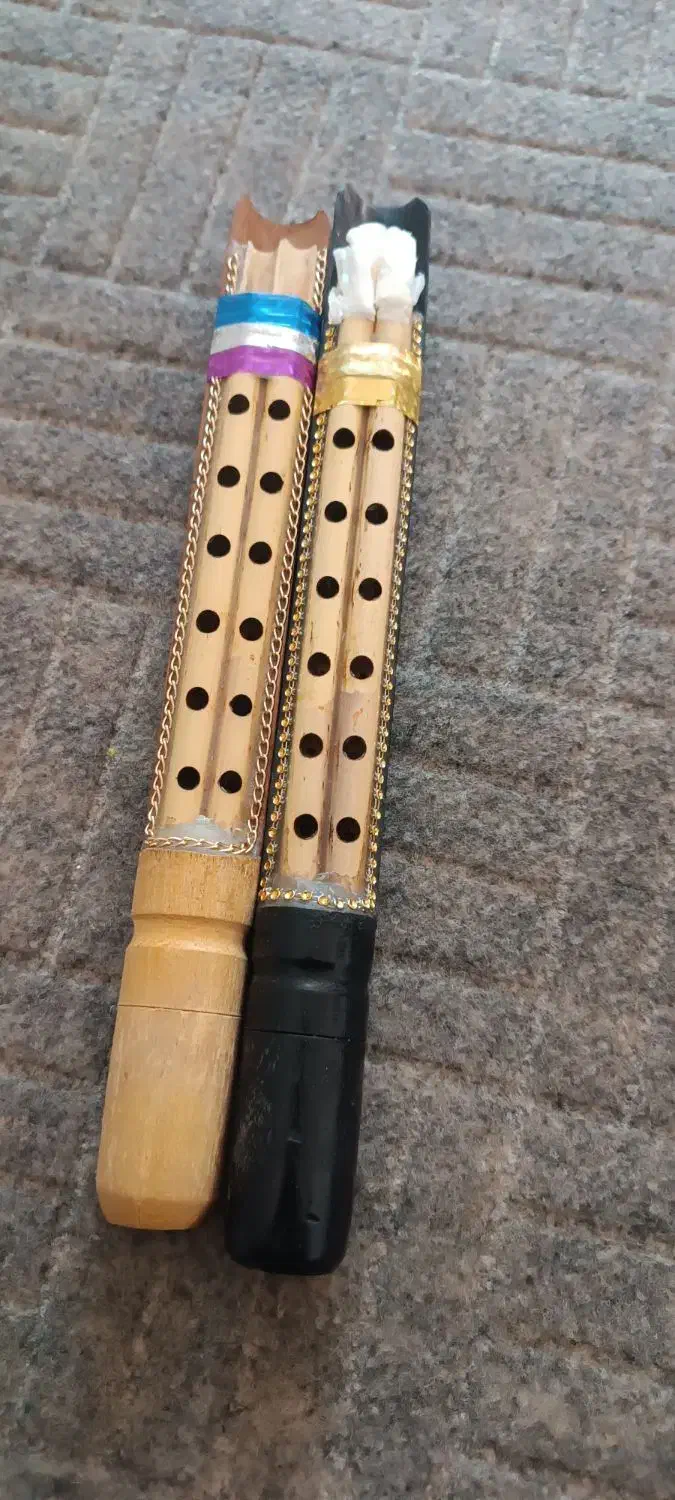 نی انبان با دو دسته|سازهای بادی|بوشهر, |دیوار