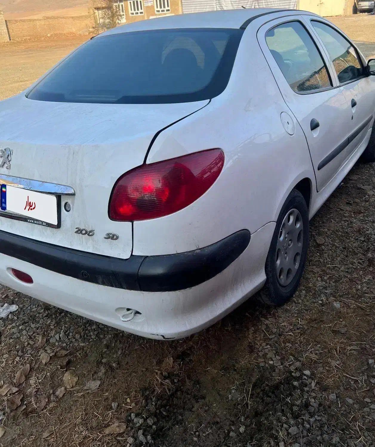 206 مدل 95|خودرو سواری و وانت|ارومیه, |دیوار