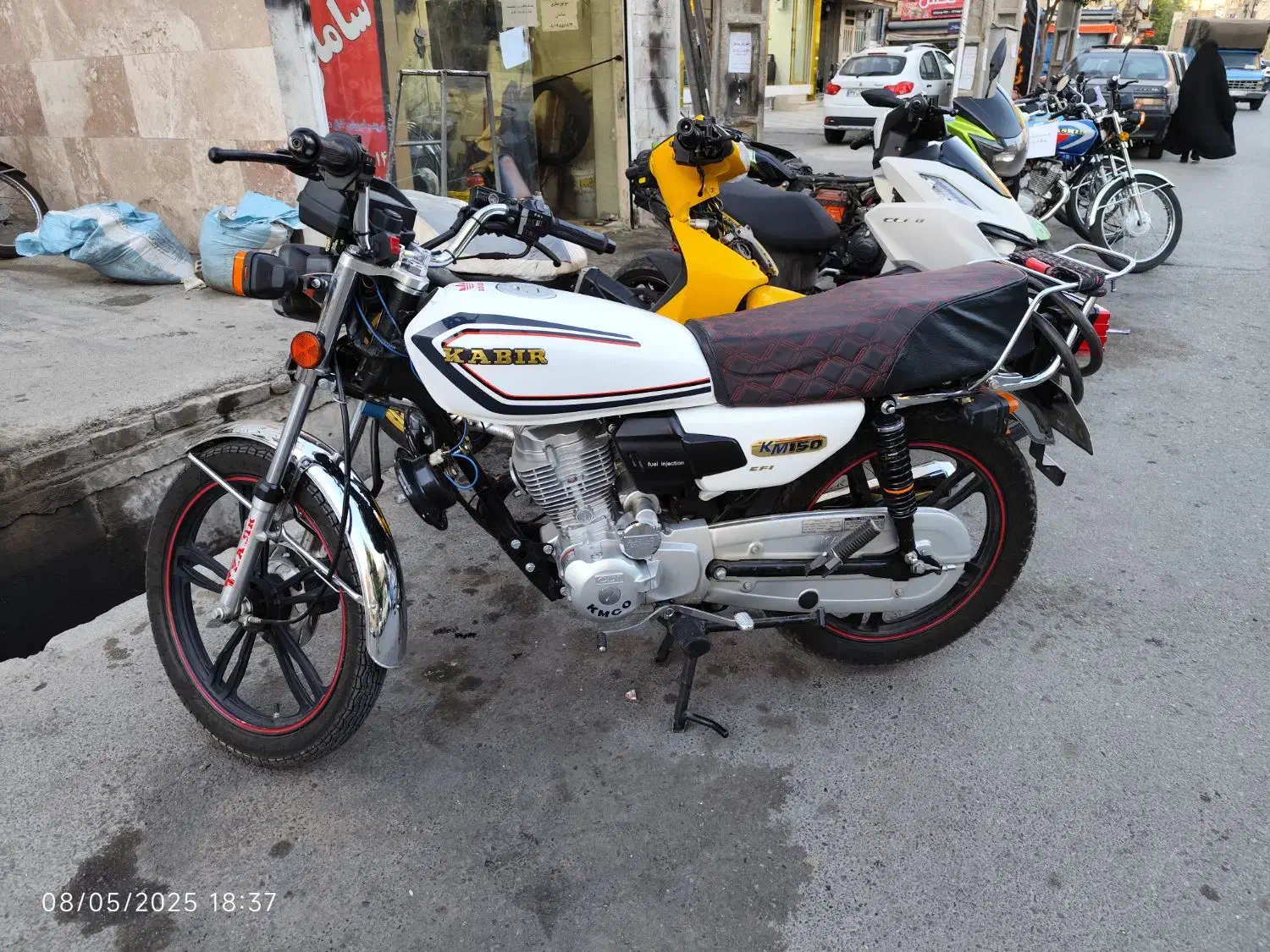 kabir 150cc مدل 402|موتورسیکلت|تهران, ایوانک|دیوار