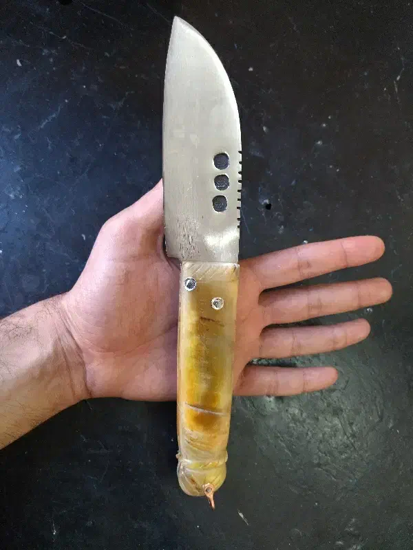 چاقو بزرگ|کلکسیون اشیاء عتیقه|کرمانشاه, |دیوار