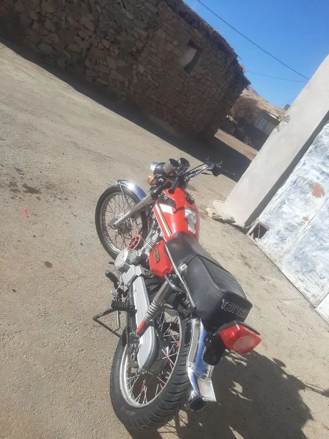 موتور ۲۰۰مزایده|موتورسیکلت|دیواندره, |دیوار