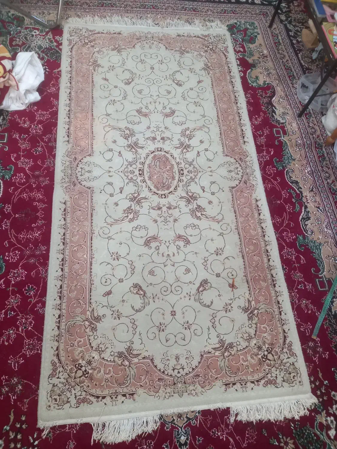 دوعدد قالیچه|فرش|اصفهان, کوجان|دیوار