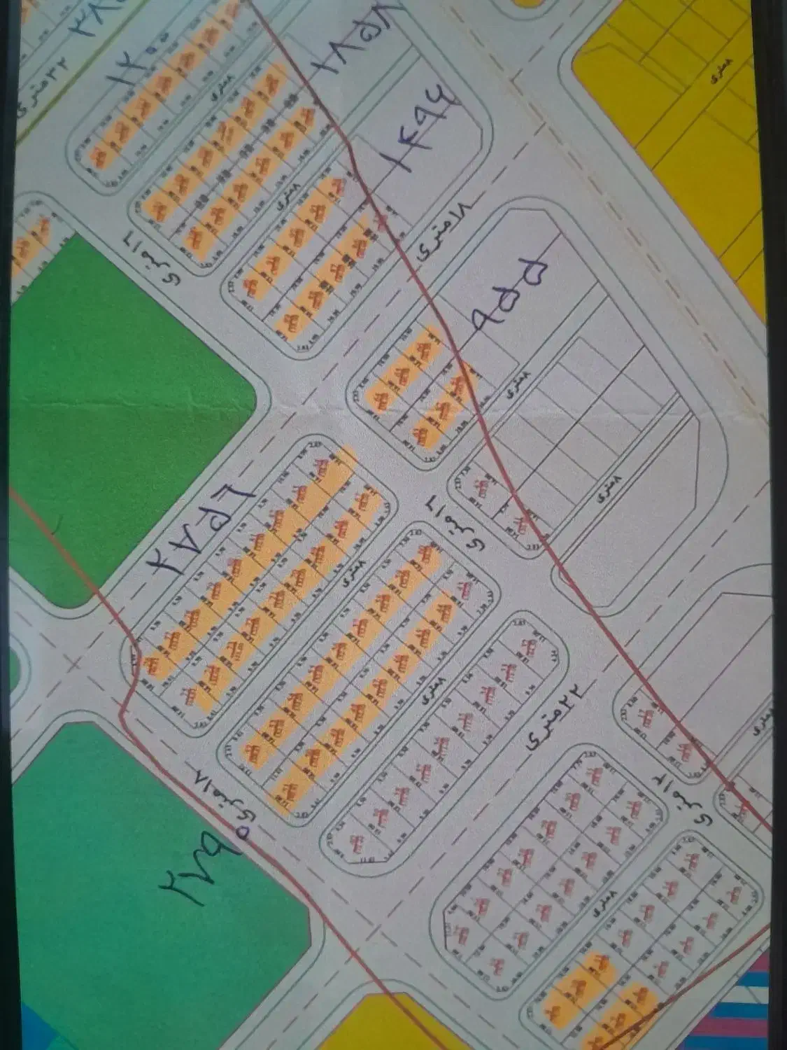 فروش زمین شهری|فروش زمین و ملک کلنگی|دهگلان, |دیوار