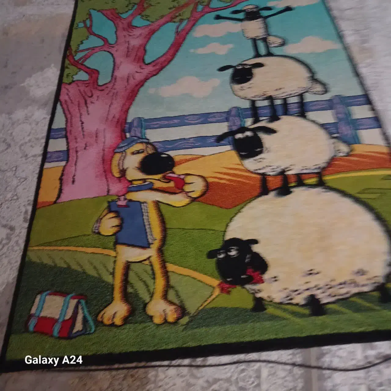 فرش کودک ۴ متری|فرش|کرمانشاه, |دیوار