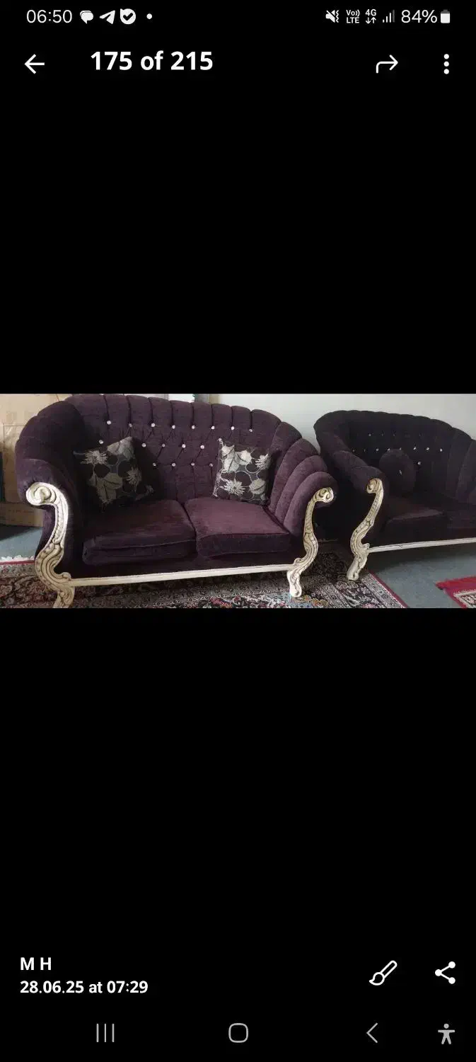 مبلمان|مبلمان خانگی و میز عسلی|بروجرد, |دیوار