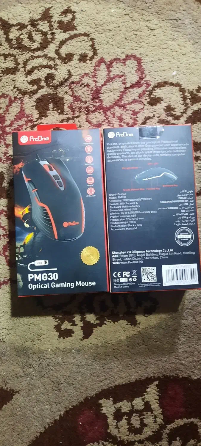 دو عدد موس کاممپیوتر|قطعات و لوازم جانبی رایانه|رشت, معلولین|دیوار