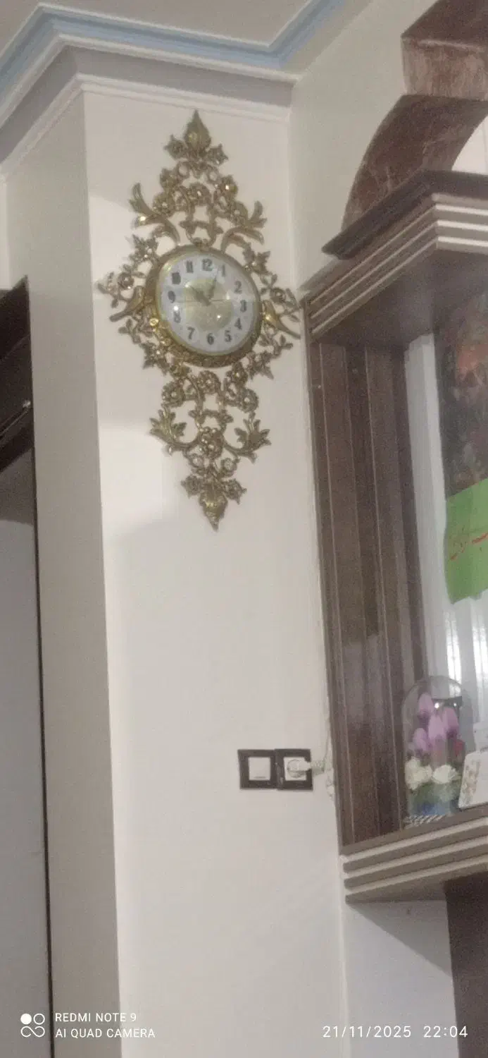 ساعت برنز تمیز|ساعت دیواری و تزئینی|نهاوند, |دیوار