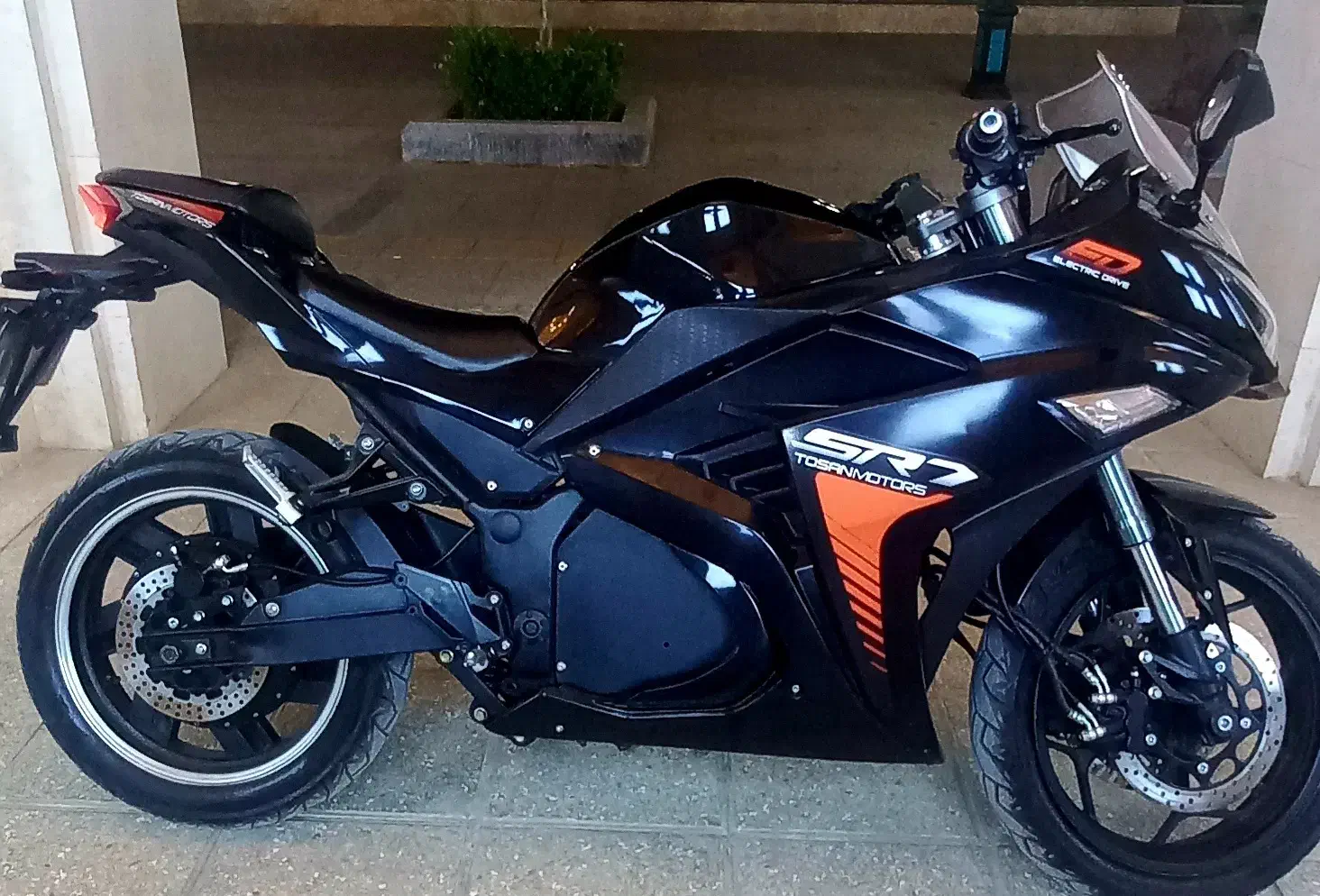 موتورسیکلت برقی SR7 توسن موتور|موتورسیکلت|مشهد, نوغان|دیوار