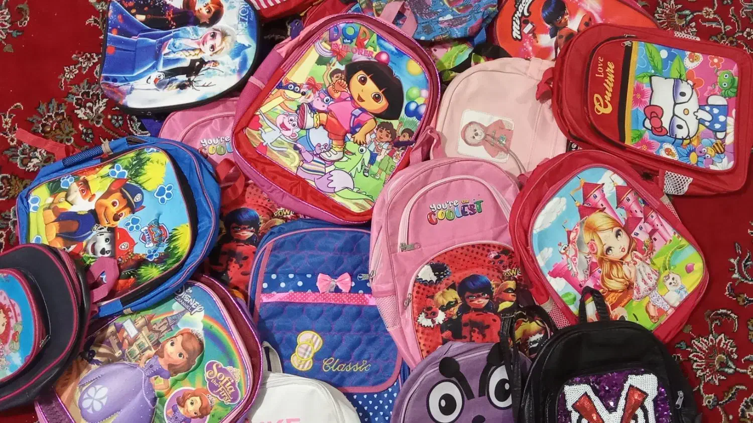 کیف دخترانه مهد وابتدایی|کیف، کفش، کمربند|بیرجند, |دیوار