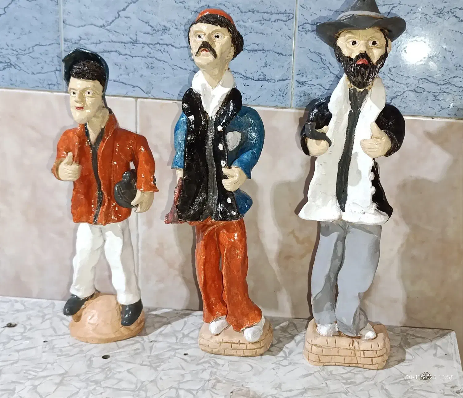 سفال مجسمه|مجسمه، تندیس، ماکت|لالجین, |دیوار