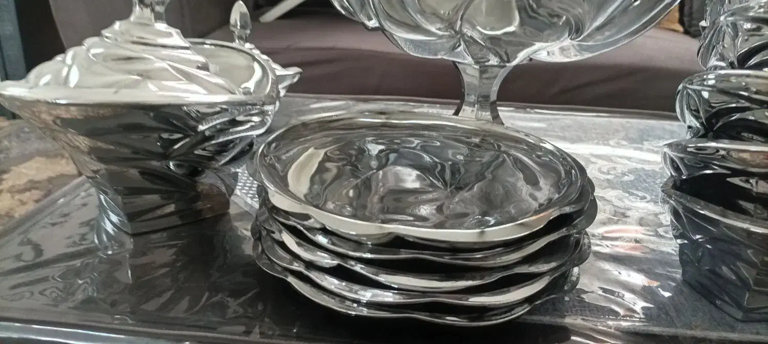 ظروف پذیرایی ۱۲ نفره|ظروف سرو و پذیرایی|اقبالیه, |دیوار