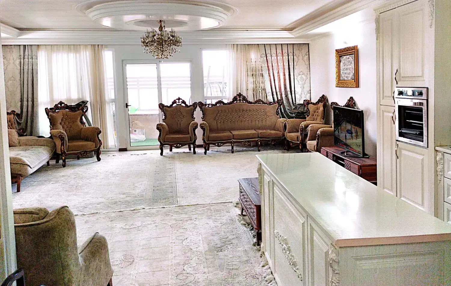 اجاره تک واحد اپارتمان در طبقه سوم ۱۶۵متر ۴ خوابه|اجارهٔ آپارتمان|قم, هنرستان|دیوار