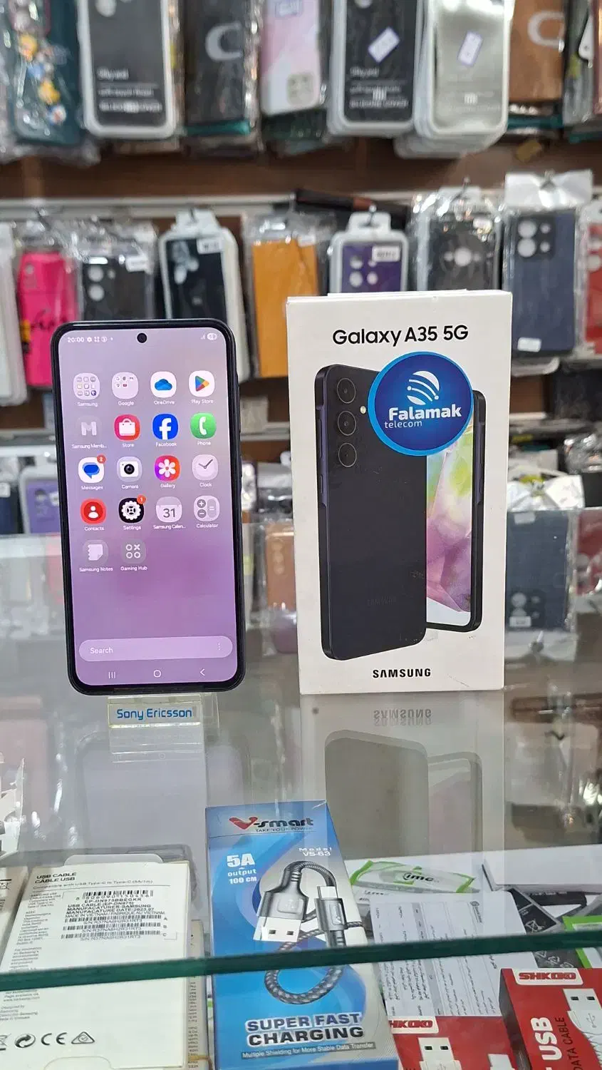 سامسونگ a35 128/8 مشابه نو|موبایل|اهر, |دیوار