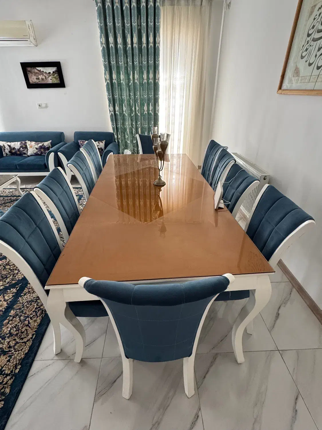 میز ناهار خوری|میز و صندلی غذاخوری|سیرجان, |دیوار