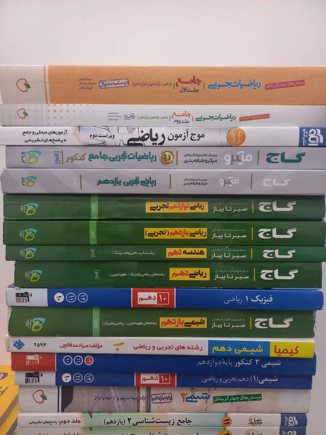 کلی کتابهای کمک درسی دبیرستان نونو|کتاب و مجله آموزشی|قم, بنیاد|دیوار