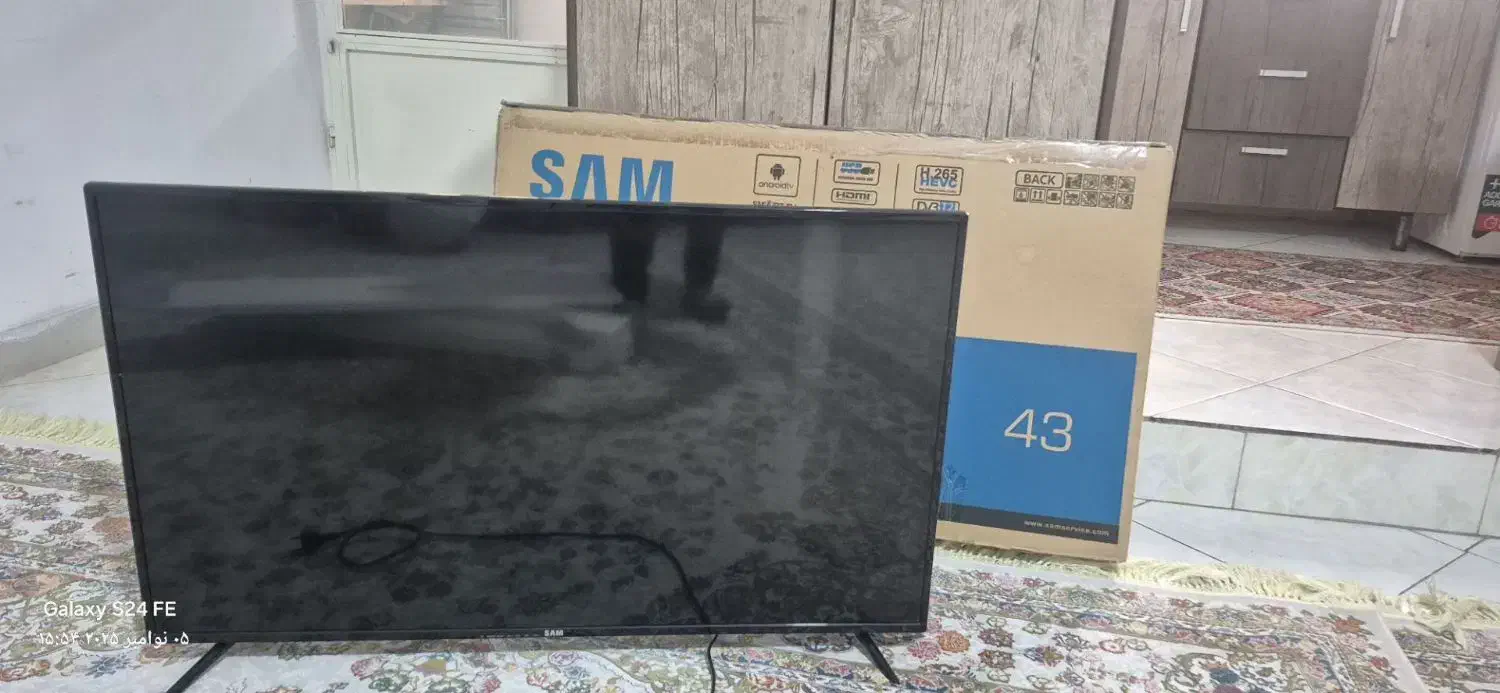 تلویزیون ۴۳ اینچ سام SAM|تلویزیون و پروژکتور|رباط‌کریم, رباط‌کریم|دیوار