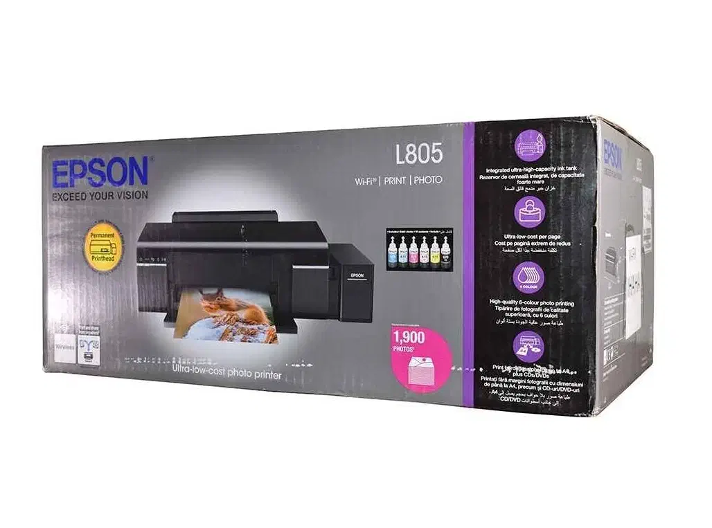 چاپگر  Epson L805|پرینتر، اسکنر، کپی، فکس|مشهد, شهرآرا|دیوار