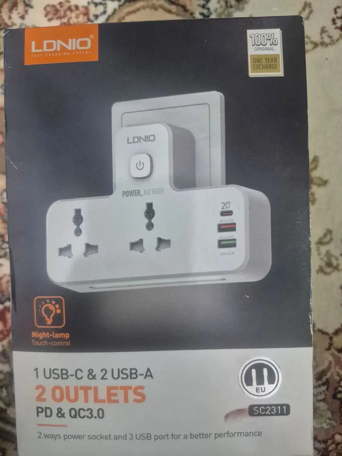 شارژر و چند راهی  برق الدینیو آکبند|لوازم جانبی موبایل و تبلت|سنندج, |دیوار