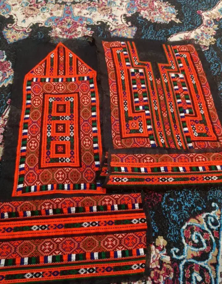 زی میدوزم|لباس|سیب و سوران, |دیوار