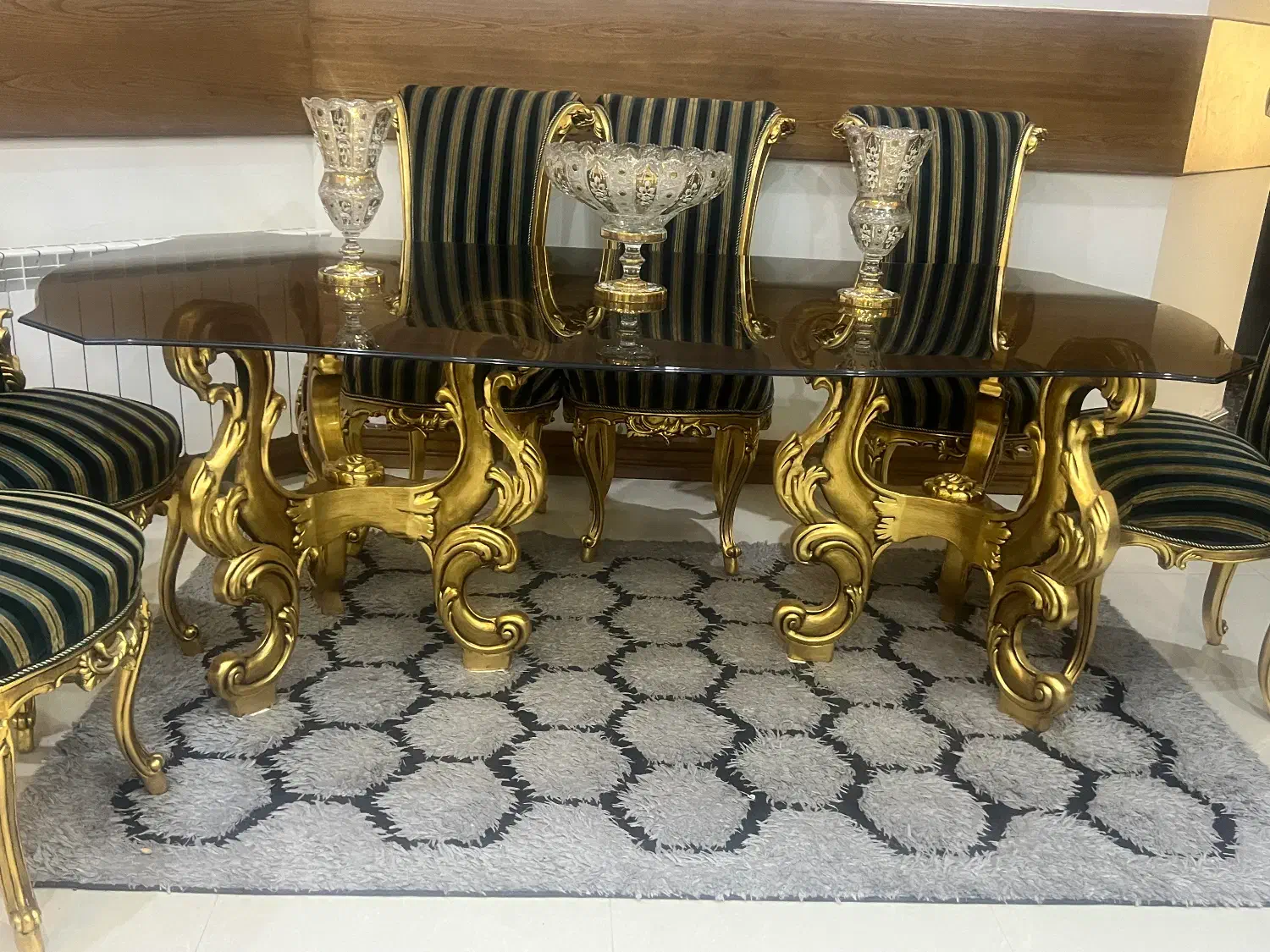 میز ناهارخوری تک ۸ نفره|میز و صندلی غذاخوری|مشهد, نیروی هوایی|دیوار