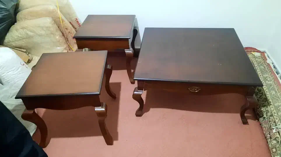 جلو مبلی به همراه عسلی|مبلمان خانگی و میز عسلی|هشتگرد, شهرک بعثت|دیوار