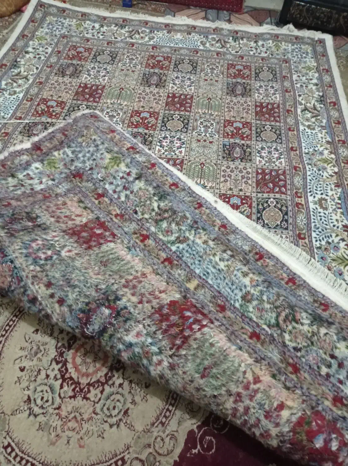 فرش|فرش|بیرجند, |دیوار