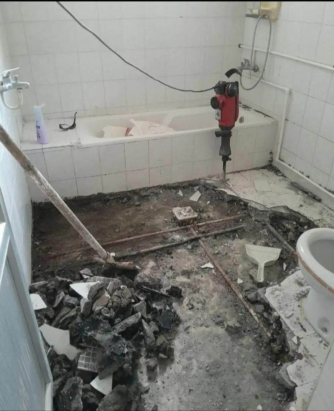 بتنکنی تخریب تغییرات داخلی|خدمات پیشه و مهارت|تبریز, |دیوار