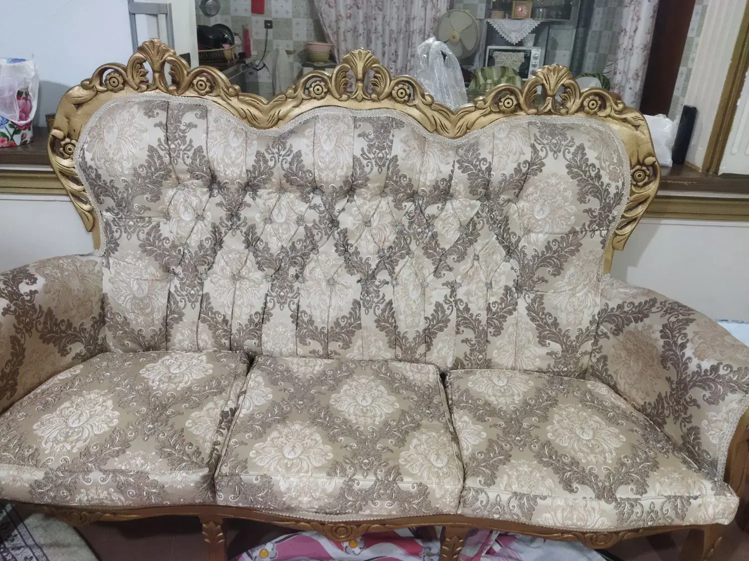 مبل ۹نفره سلطنتی|مبلمان خانگی و میز عسلی|لنگرود, |دیوار
