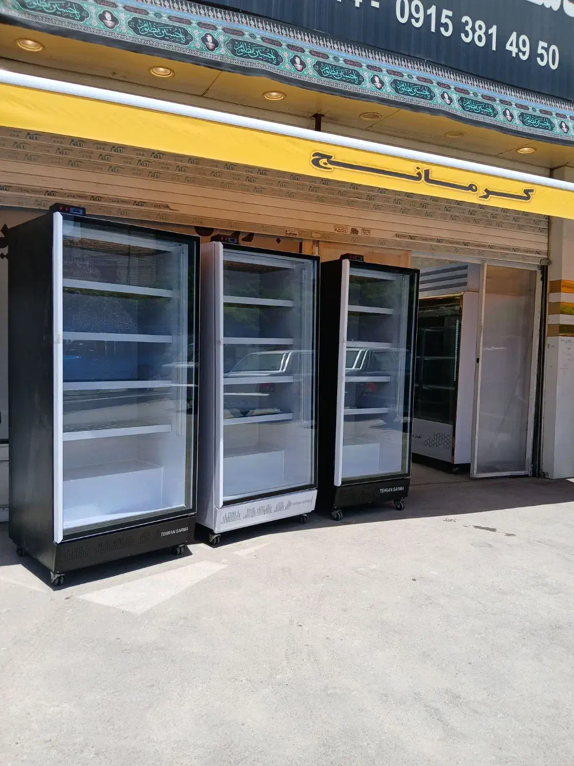یخچال ایستاده ویترینی تک درب ایلیا صنعتی|فروشگاه و مغازه|مشهد, فدک|دیوار