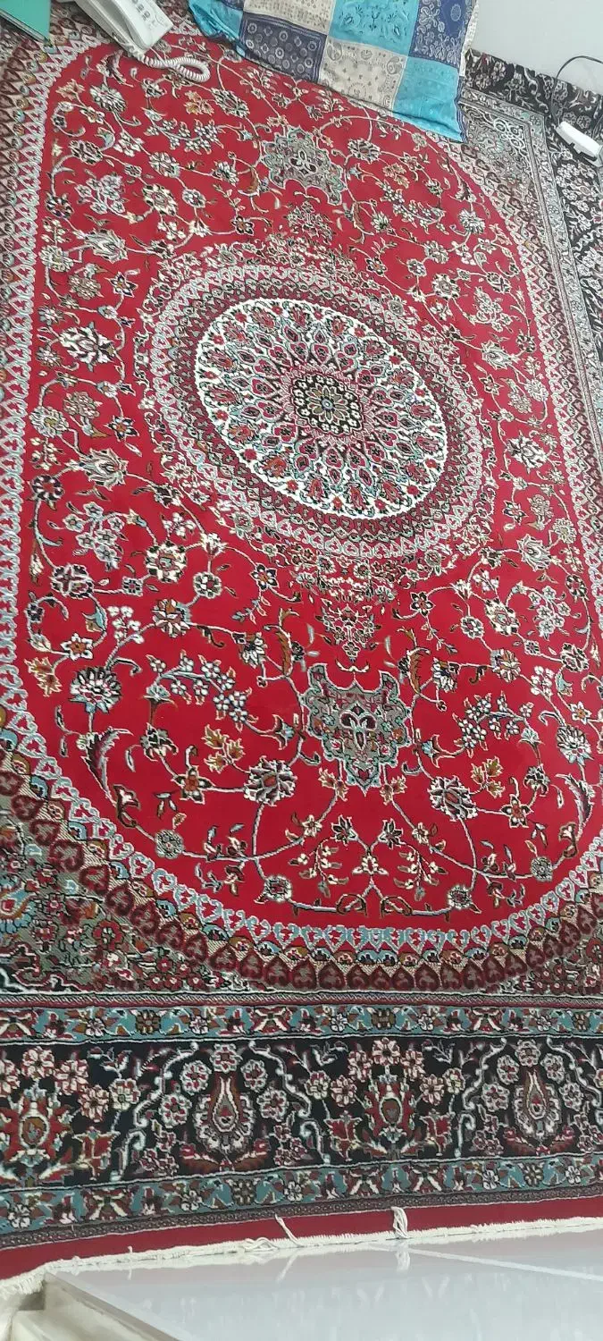 فرش کاملا نو|فرش|قم, علی آباد سعدگان|دیوار