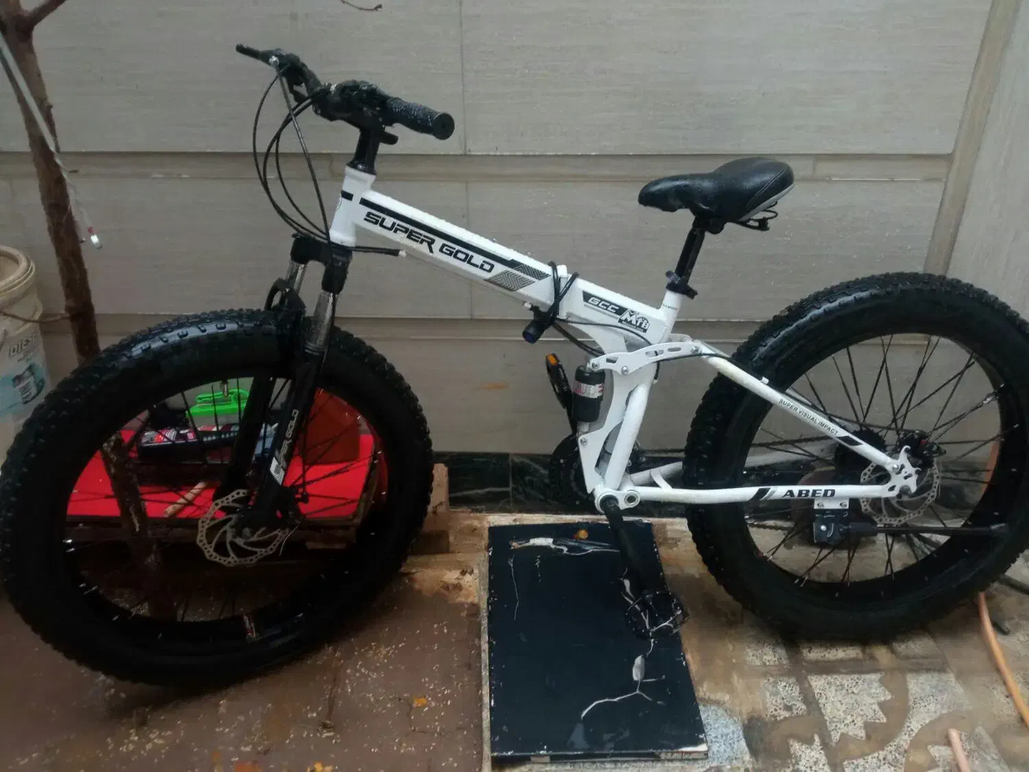 دوچرخه آفرود سفید 26|دوچرخه، اسکیت، اسکوتر|الشتر, |دیوار